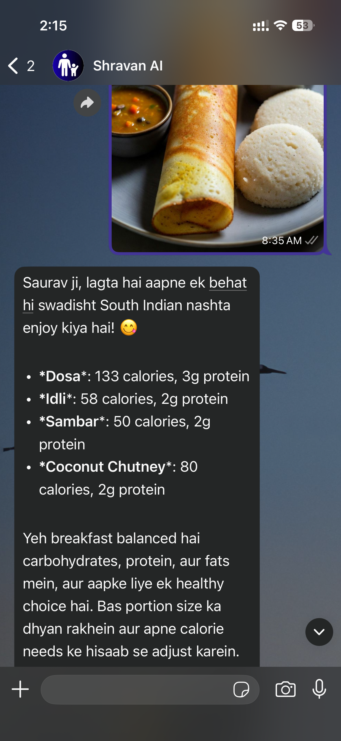 Nutrition From a Photo